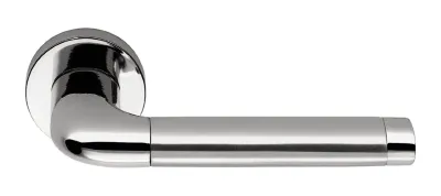 Дверная ручка Colombo Design Taipan LC11 хром/матовый хром 50мм розетта (994)