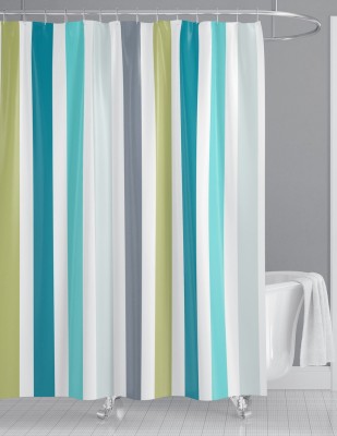 Шторка для ванной или душа Trento Horizontal, 180х200, цветные полосы