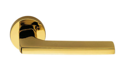 Дверна ручка Colombo Design Gira полірована латунь