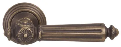 Дверная ручка Fimet Wien матовая бронза R ф/з (34280)