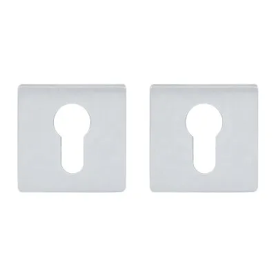 Дверна накладка під ключ RDA RY-64 брашований матовий хром ключ Miura, Forme Q, Taglio, Maria (53523)