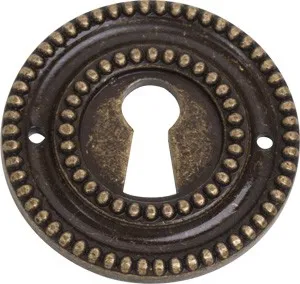 Мебельный щиток под ключ Ompporro 671, 35 мм, античная бронза