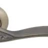 Дверна ручка Comit Marica CM 130 R59 матова антична латунь ф/з (41167)