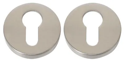 Дверная накладка под ключ Colombo Design CD 43 G матовый никель     (Flessa, Taipan, Tender) (981)