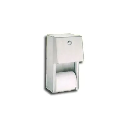 Раздатчик туалетной бумаги Arino AE-800, на 2 рулона, нержавеющая сталь, накладной (5050)