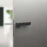 Дверна ручка M&T Minimal 087567 Cr-K R брашований чорний (53193)