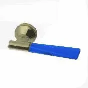 Ручка Mandelli 3001 Alea полірована латунь/синій R WC (2800)