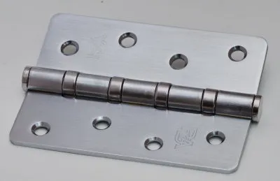 Завіса дверна RDA 100 * 3 * 2,5 (4 підшипника, сталь) закриваюча R5 матовий нікель(31330)