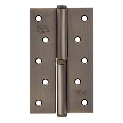 Завіса дверна RDA 125 * 3 * 2,5 (1 підшипник, сталь) лакована антична латунь (ліва) (32506)