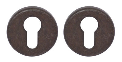 Дверна накладка під ключ Colombo Design CD 63 G B антична бронза (Ida)
