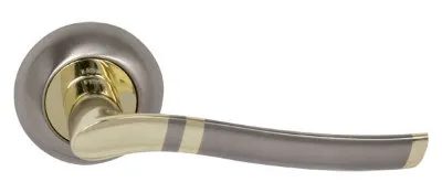 Дверная ручка RDA Rio полированная латунь/матовый никель (34768)