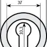 Накладка дверная под ключ RDA Etro, Imola RY-59 матовая античная латунь (20582)