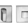 Дверна накладка WC 801-96 хром матовий (49145)