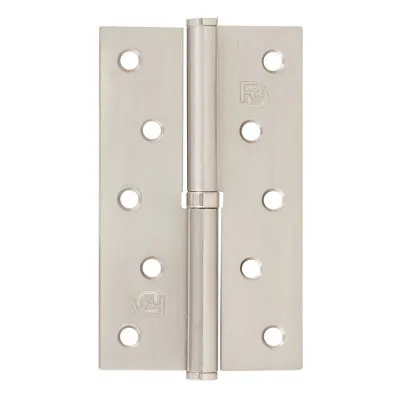 Петля дверная RDA 125*3*2,5 (1 подш, сталь) матовый никель     (правая) (30495)