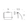 Тримач туалетного паперу Colombo Design Basic B2791 (34518)