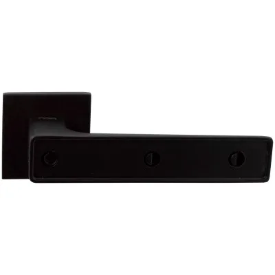 Дверна ручка на розеті RDA Insert (без вставки) чорний матовий (розетта 6мм)