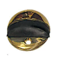 Дверний стопор мушля Bruno 902 PB полірована латунь (11056)