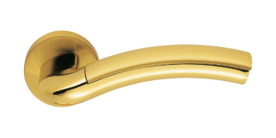 Дверна ручка Colombo Design Milla LC 31 полірована латунь/матове золото