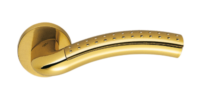Дверна ручка Colombo Design Milla LC 41 полірована латунь/матове золото