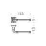 Тримач туалетного паперу Colombo Design Portofino B3208DX (19885)