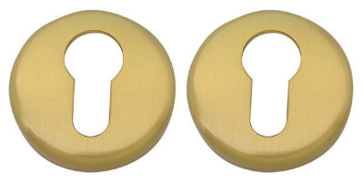 Дверна накладка під ключ Colombo Design Colombo CD 63 G B матове золото (Mach, Peter, Roboquattro) (979)