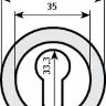 Накладка дверна під ключ RDA TetrixR RY-52 матова бронза (29209)