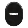 Декоративная накладка круглая под сувальдный ключ черный (53192)