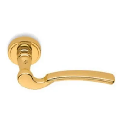 Дверна ручка Colombo Design CD 21 Vienna золото з накладками під ключ (998)
