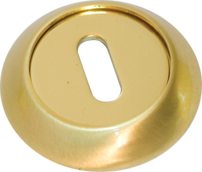 Накладка дверна під проріз RDA Etro R-59 полірована латунь/стара бронза (sale)
