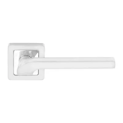 Дверна ручка Comit Flap, білий/хром полірований (49238)