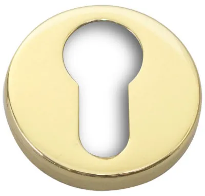 Накладка дверна під ключ STV полірована латунь (5310)