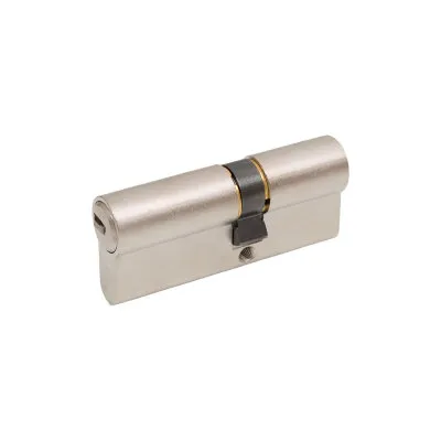 Циліндр Mgserrature 80 мм (35/45), ключ/ключ, матовий нікель, 5 ключів (46376)