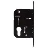 Механізм для розсувних дверей AGB Scivolla Tre CLASS B089825093 під циліндр, чорний матовий