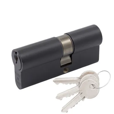 Циліндр Cortelezzi 116 30x40 ключ/ключ чорний (52766)