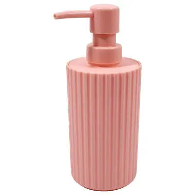 Дозатор жидкого мыла Arino Grezzo Bubblegum pink, розовый