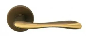 Дверна ручка Mandelli S111 матова бронза R ф/з (18197)