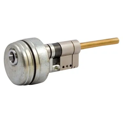 Цилиндр дверной Mottura C3DP513100 51/31 мм, лазерный ключ/шток, 5 ключей, (без колпачка)