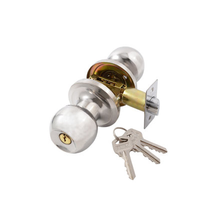 Ручка кнопка 607 ET SS, полірована нержавіюча сталь, з ключами (50820)