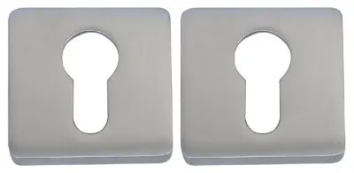 Дверная накладка под ключ Colombo Design BT 13 матовый хром (Esprit, Fedra) (30352)